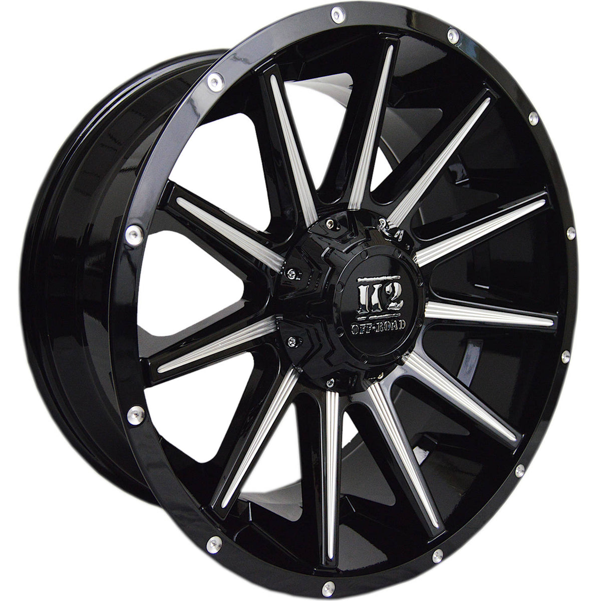 K2 Offroad Tanker Black Milled Wheel