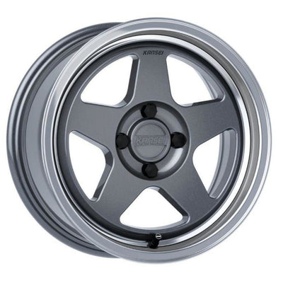 Kansei KNP Gray Machined wheel