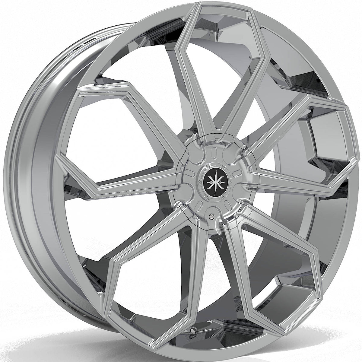 Karma Kustoms K10 Chrome Wheel
