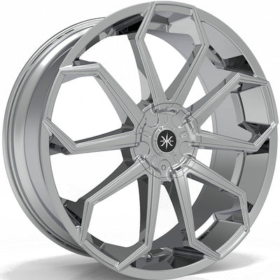 Karma Kustoms K10 Chrome Wheel