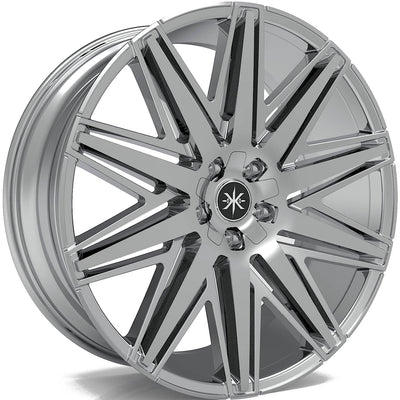 Karma Kustoms K6 Chrome Wheel