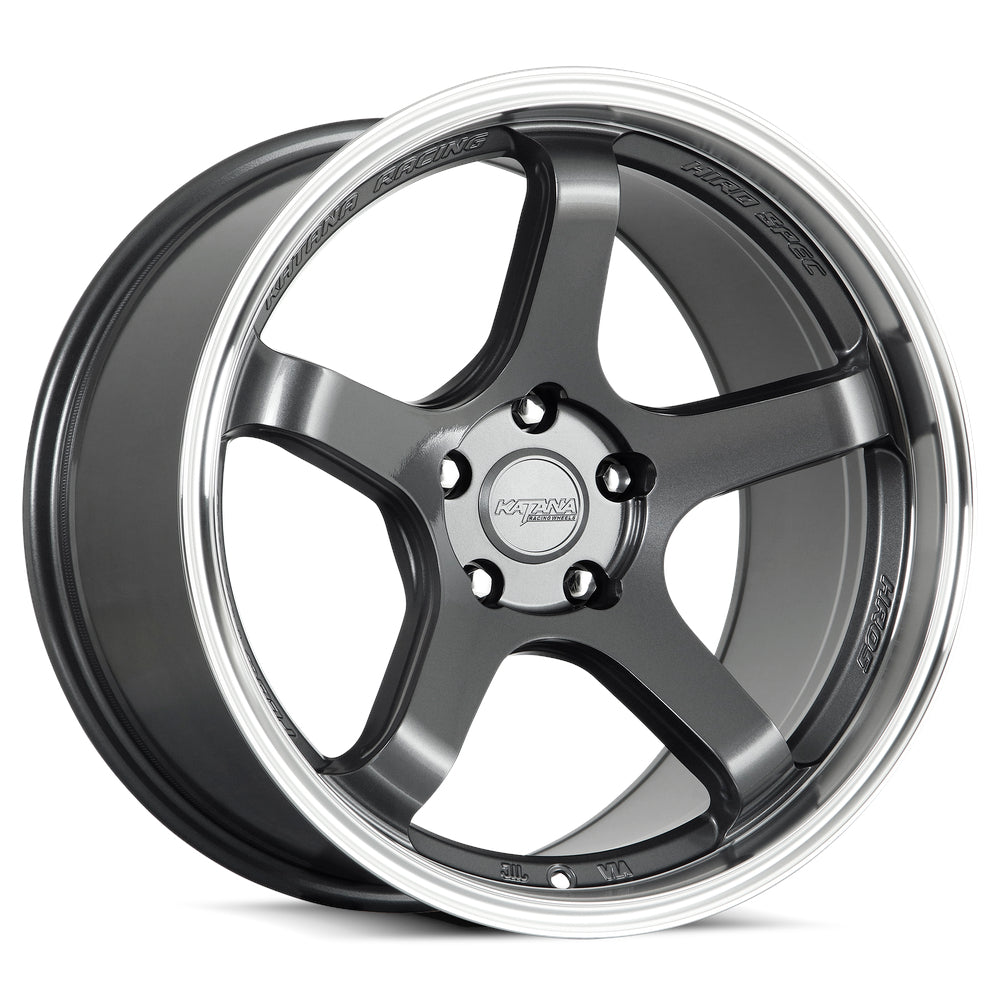 Katana HR05 Gunmetal Machined Wheel
