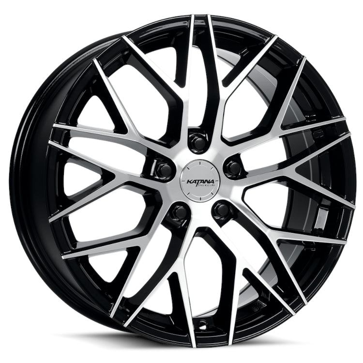 Katana KR01 Black Machined Wheel