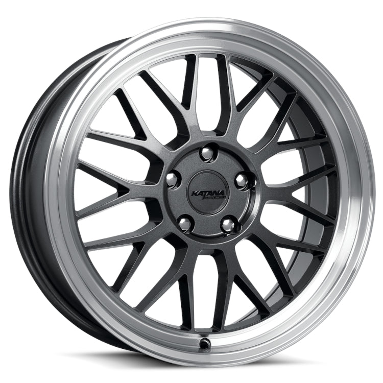 Katana KR06 Gunmetal Machined Wheel