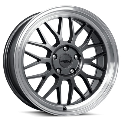 Katana KR06 Gunmetal Machined Wheel