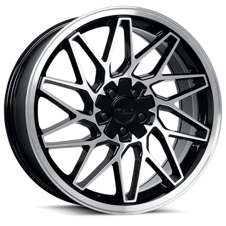 Katana KR09 Black Machined Wheel