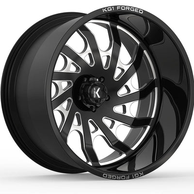 KG1 Forged Bounty Black Milled Wheel
