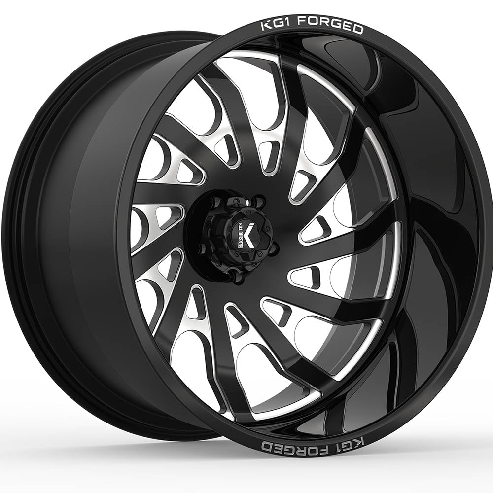 KG1 Forged Bounty Black Milled Wheel