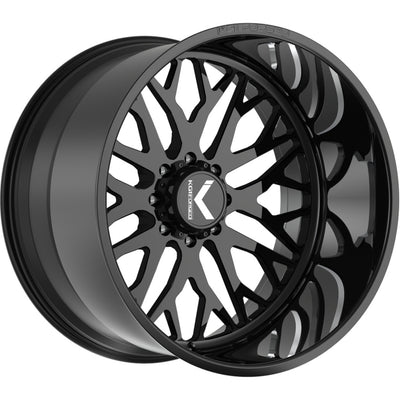 KG1 Forged Buckler Gloss Black Wheel