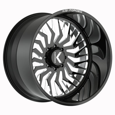 KG1 Forged Elixir Black Milled Wheel