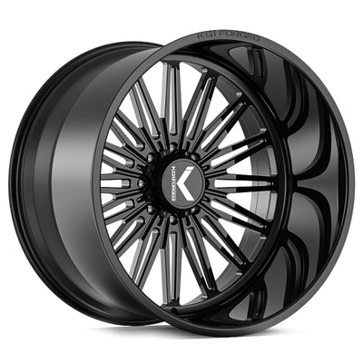 KG1 Forged GuiltTrip-KF Gloss Black Wheel