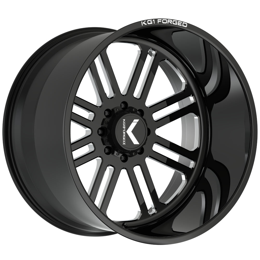 KG1 Forged H8Ter Black Milled Wheel