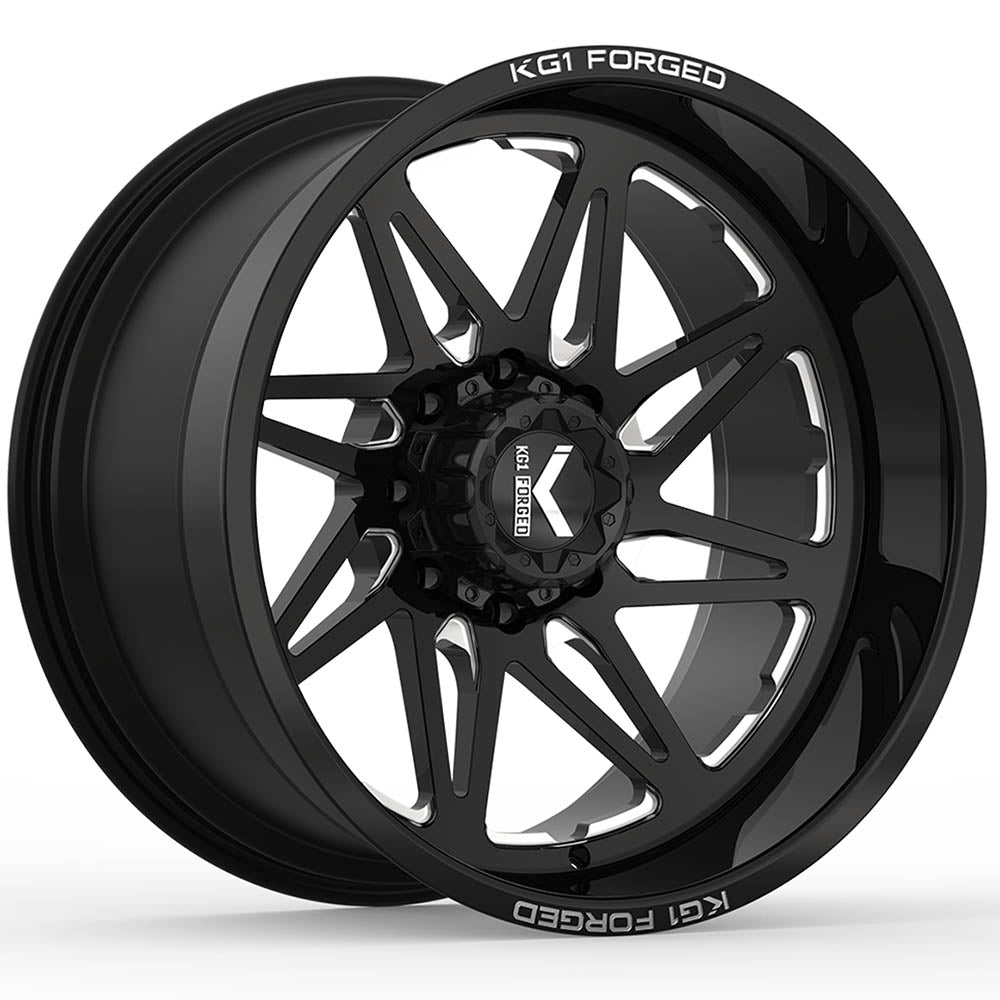 KG1 Forged Kala Black Milled Wheel