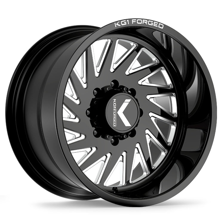 KG1 Forged Outburst Black Milled Wheel