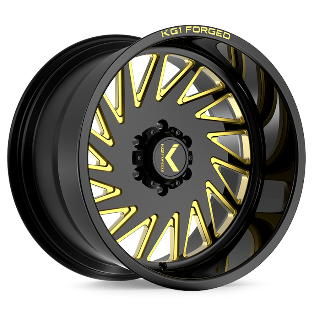 KG1 Forged Outburst Black Wheel