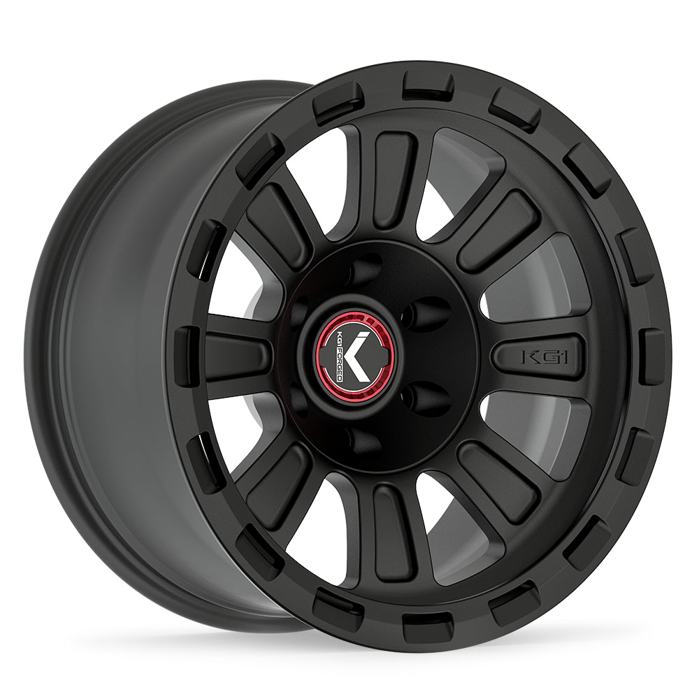 KG1 Forged Purge Black Wheel