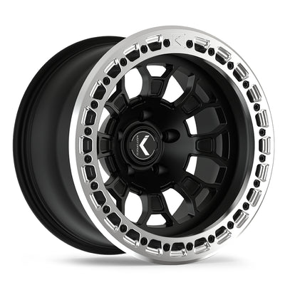 KG1 Forged Rush Beadlock Black Wheel