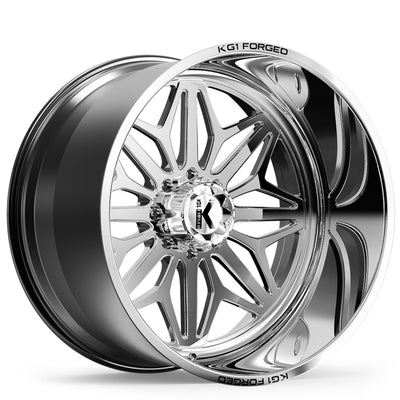KG1 Forged Snow Polished Wheel