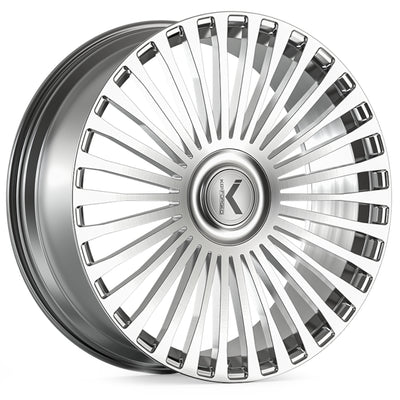 KG1 Forged Vegas-L Brushed Wheel