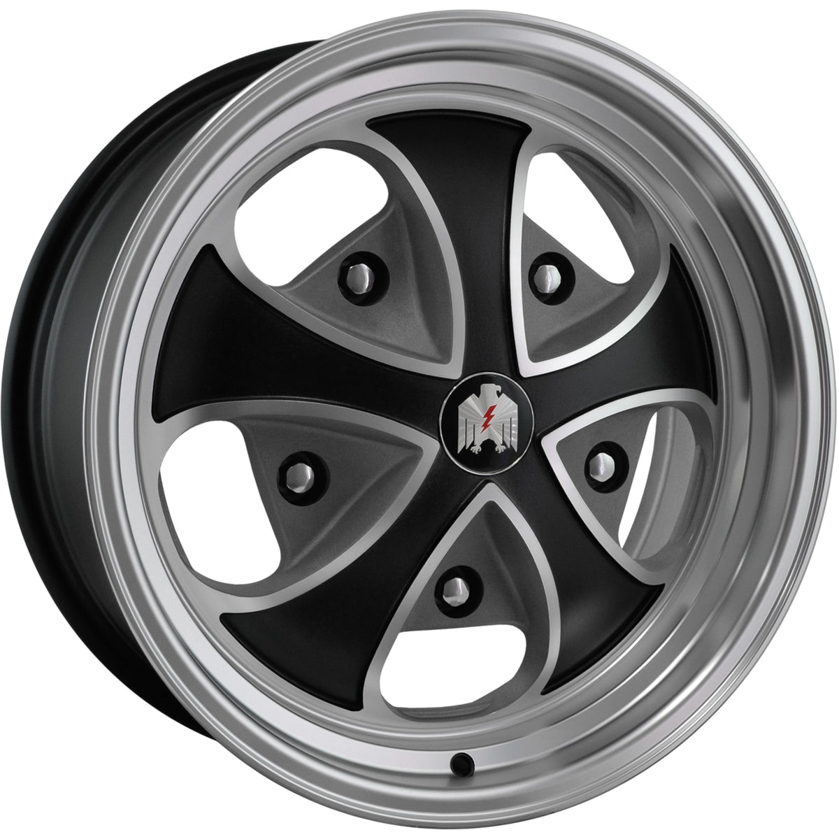 Klassik Rader Falcon Black Machined Wheel