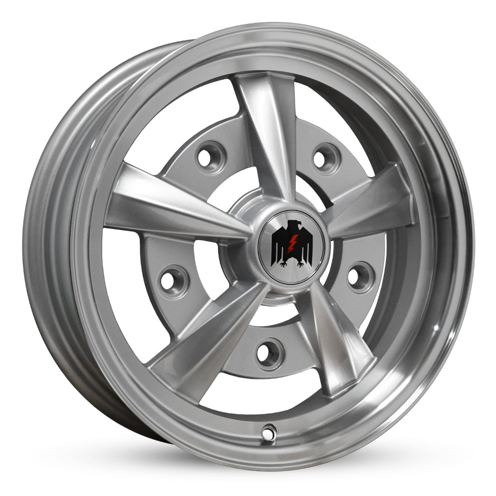 Klassik Rader Hans Silver Machined Wheel