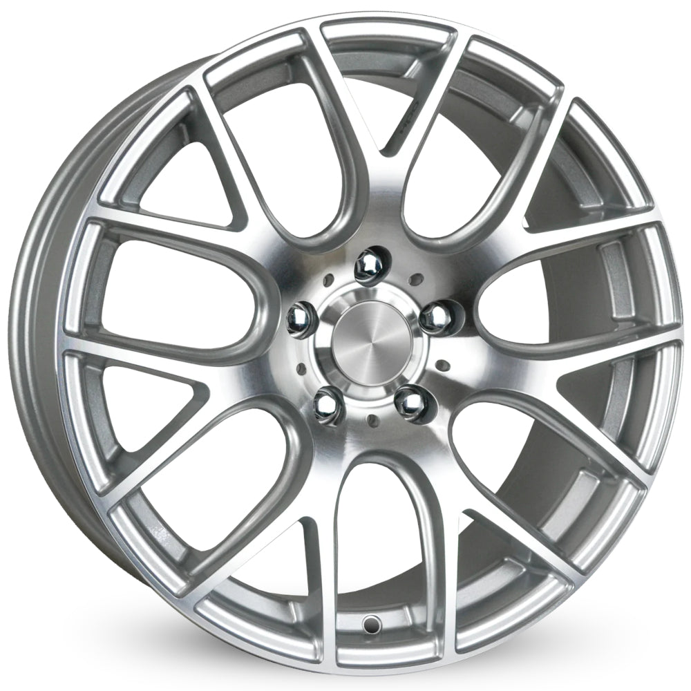Klassik Rader Pro Spoke Silver Machined Wheel