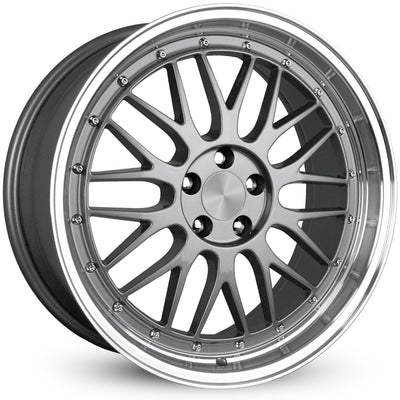 Klassik Rader Pro Trak Gunmetal Polished Wheel