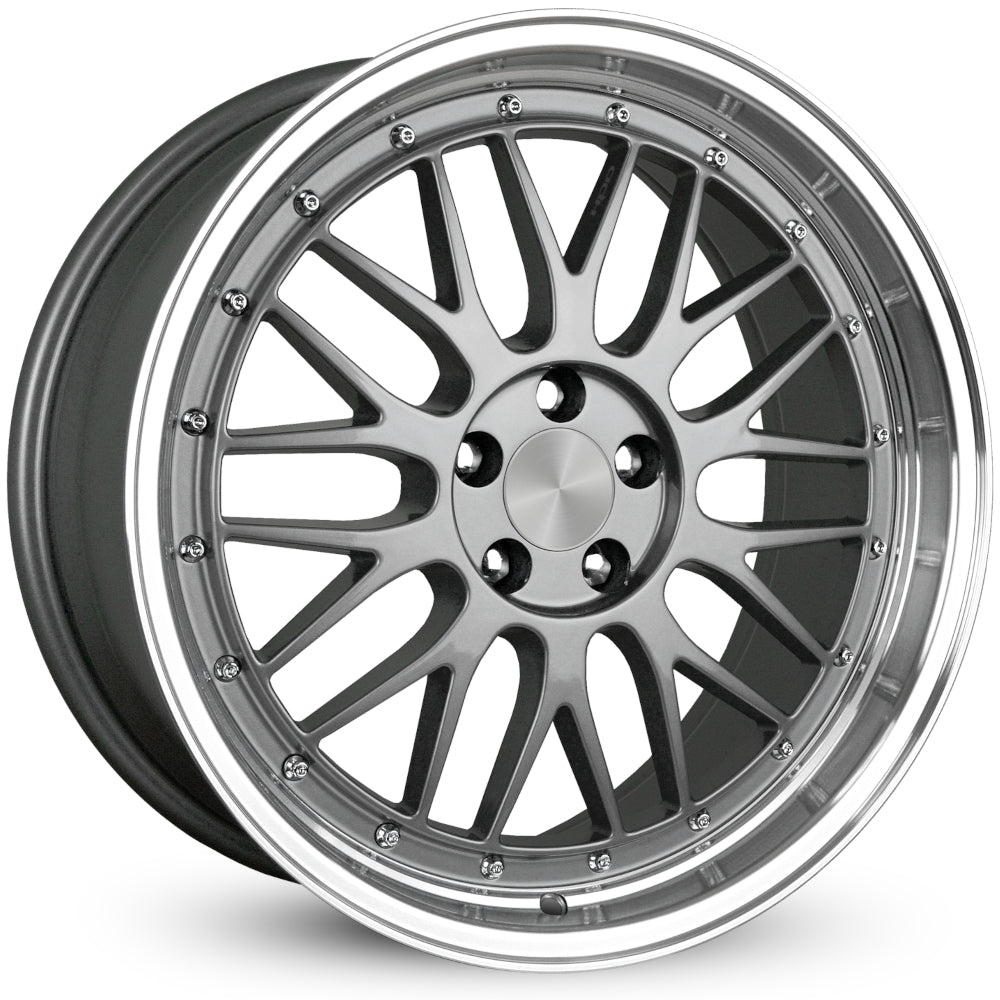 Klassik Rader Pro Trak Gunmetal Polished Wheel