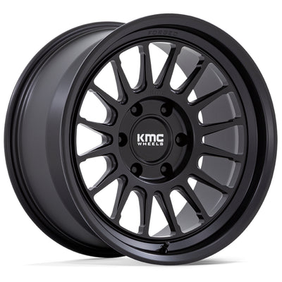KMC KM447 Satin Black Wheel