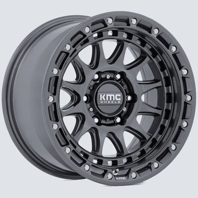 KMC KM556 Gloss Gunmetal Wheel