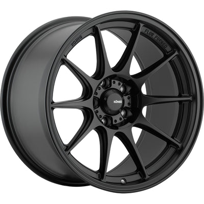 Konig Dekagram Matte Black Wheel