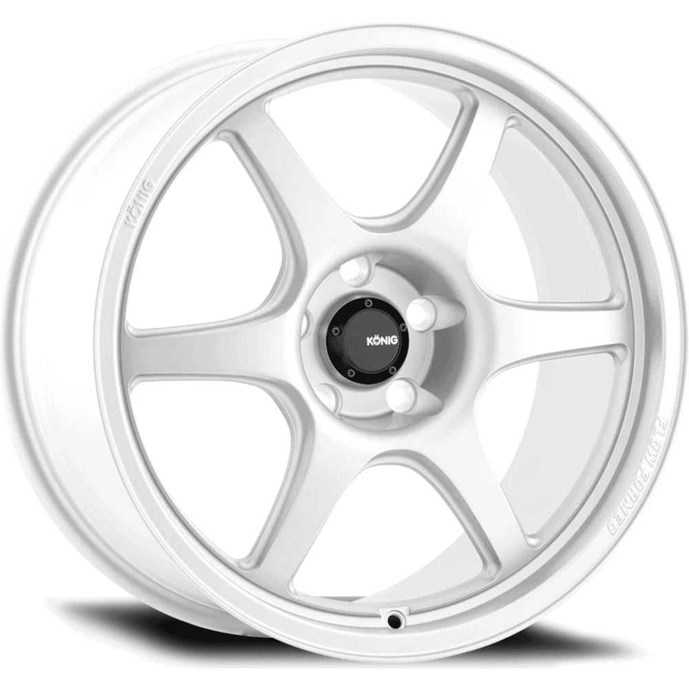 Konig Hexaform Gloss White Wheel
