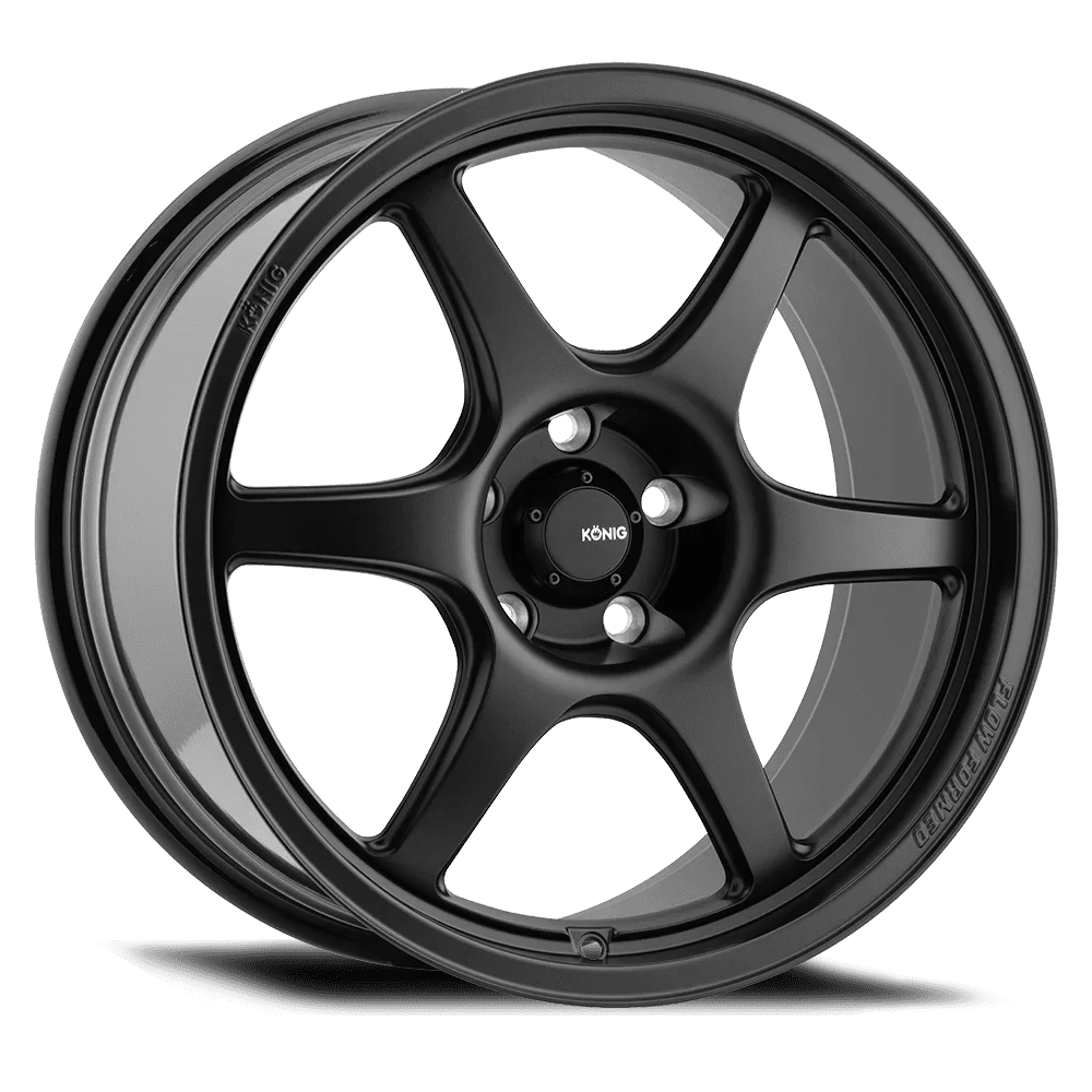 Konig Hexaform Matte Black Wheel