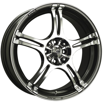 Konig Incident Gunmetal wheel