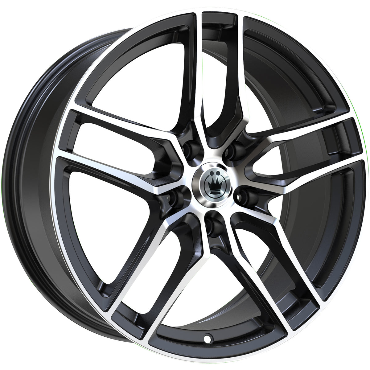 Konig Intention Black Machined Wheel