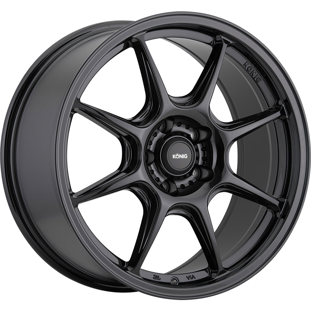 Konig Lockout Gloss Black Wheel