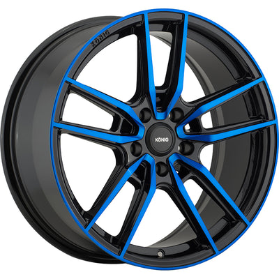 Konig Myth Black Blue Wheel