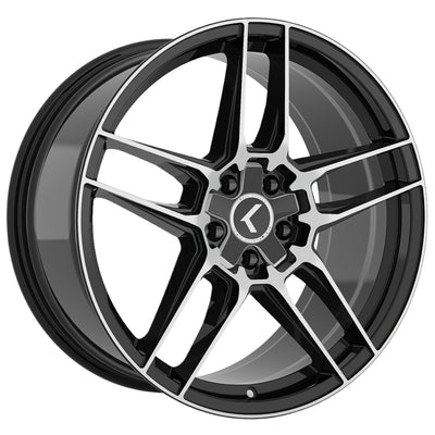 Kraze Converge Black Wheel