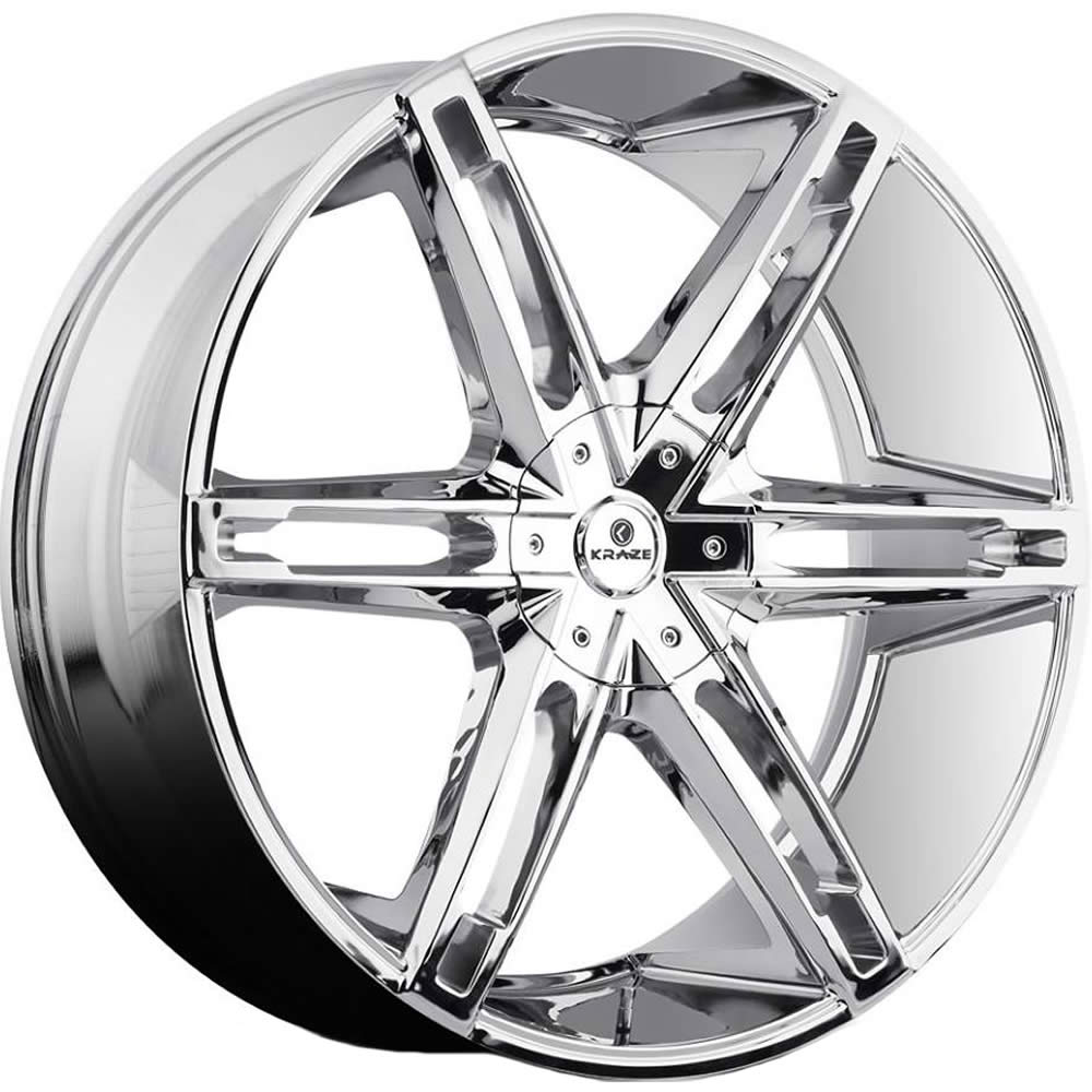 Kraze Mania Chrome Wheel