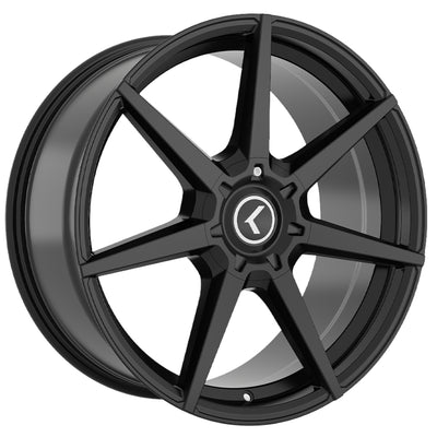 Kraze Nova Gloss Black Wheel