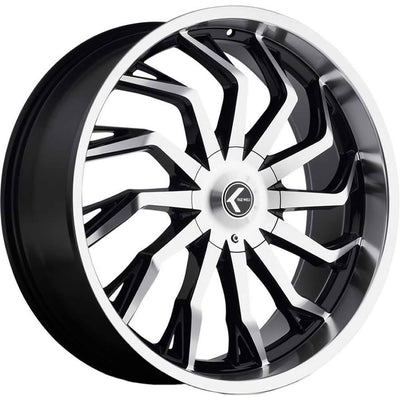 Kraze Scrilla Black Machined Wheel