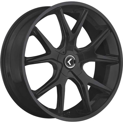 Kraze Splitz Satin Black Wheel