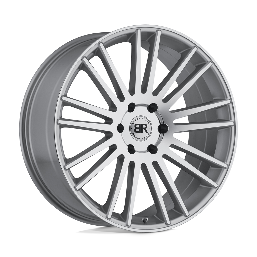 Black Rhino KRUGER Silver wheel