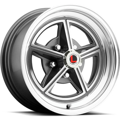 Legendary Wheels LW30 Charcoal Machined Wheel