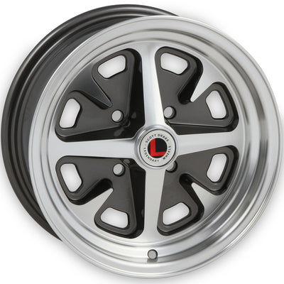 Legendary Wheels LW40 Charcoal Machined wheel