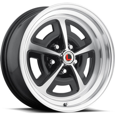 Legendary Wheels LW50 Black Machined Wheel