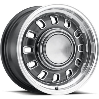 Legendary Wheels LW60 Charcoal Machined wheel