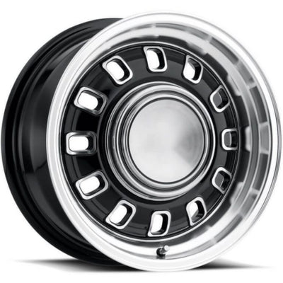 Legendary Wheels LW60 Black Machined wheel