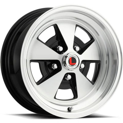 Legendary Wheels LW67 Black Machined Wheel