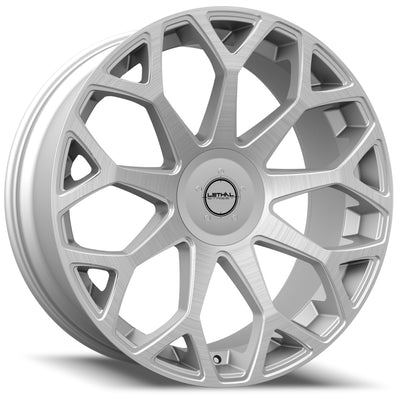 Lethal Street LS03 Silver with Brushed wheel